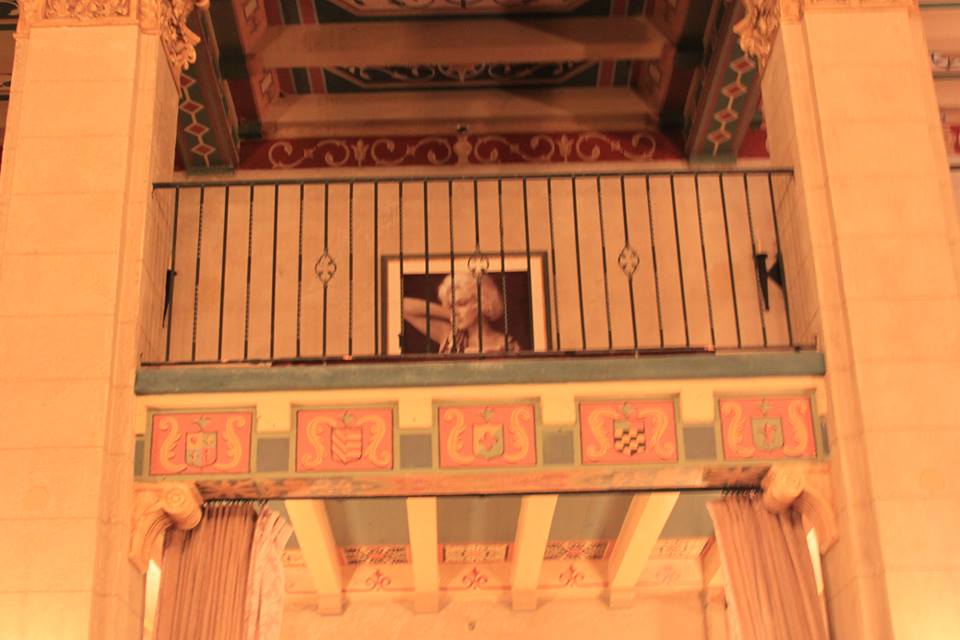 Image of Marilyn Monroe as seen from the main lobby.